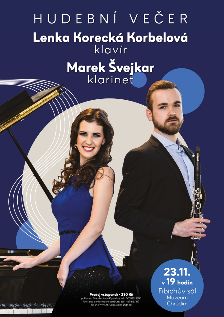 Lenka Korecká Korbelová – klavír • Marek Švejkar – klarinet