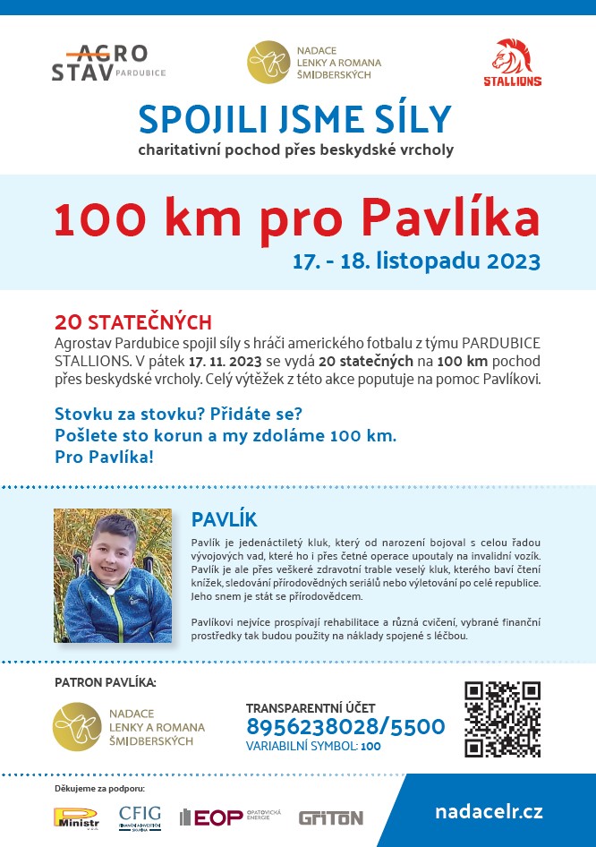 100 km pro Pavlíka
