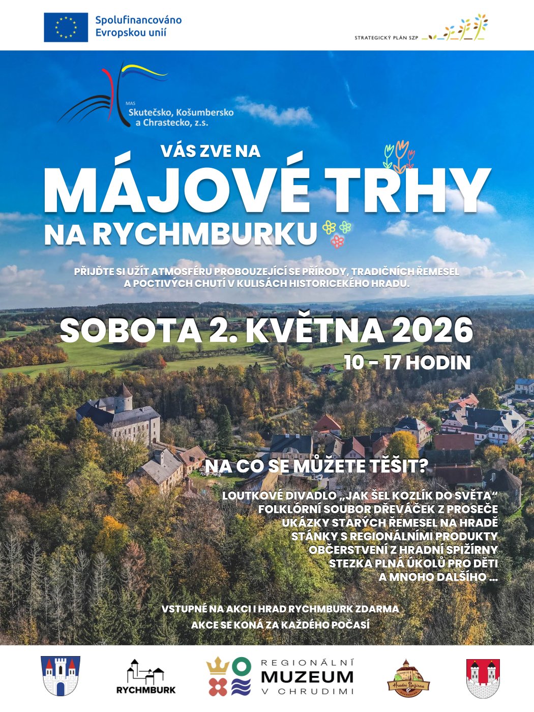 MÁJOVÉ TRHY NA RYCHMBURKU