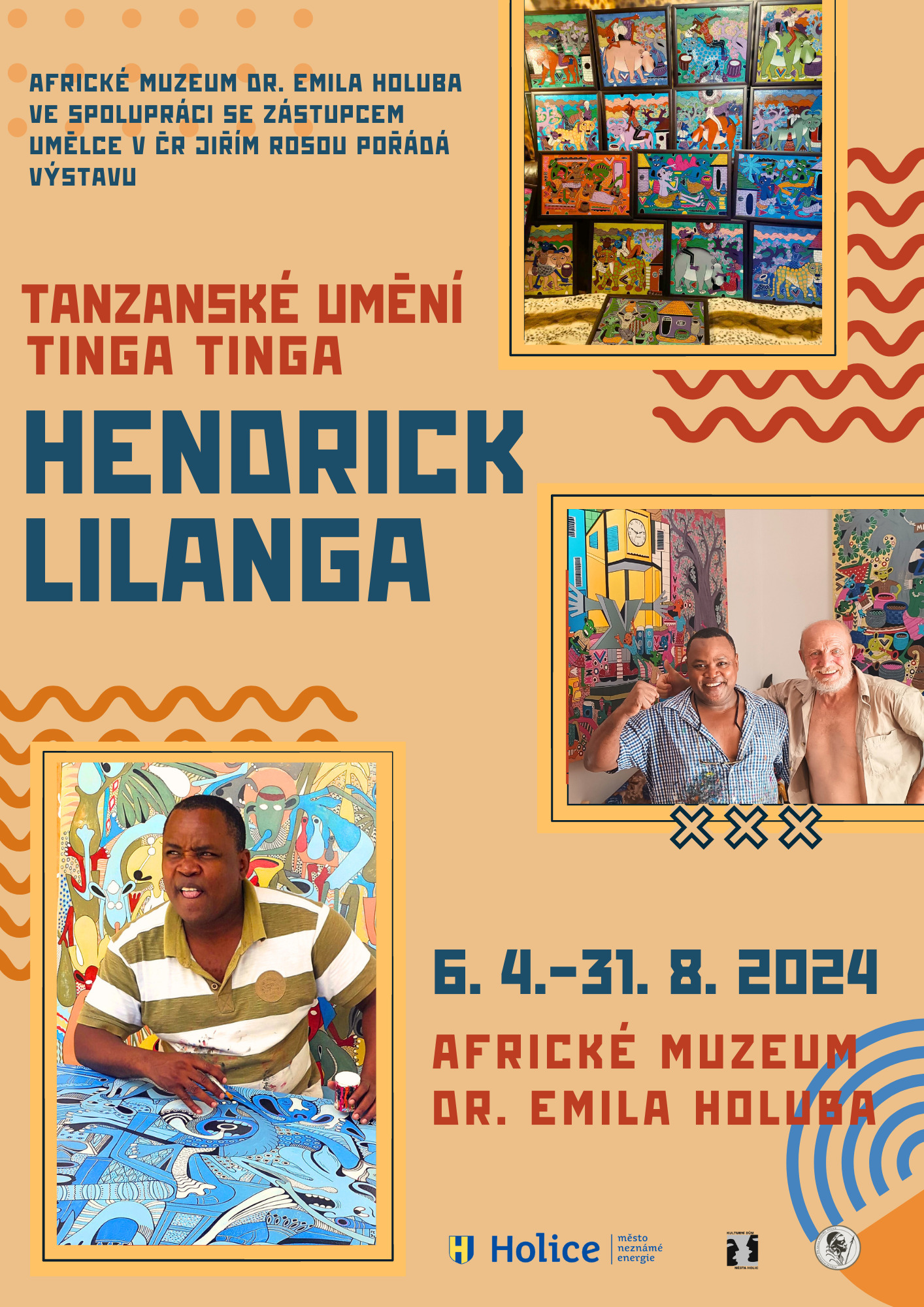 TANZANSKÉHO UMĚNÍ - TINGA TINGA - Hendrick Lilanga
