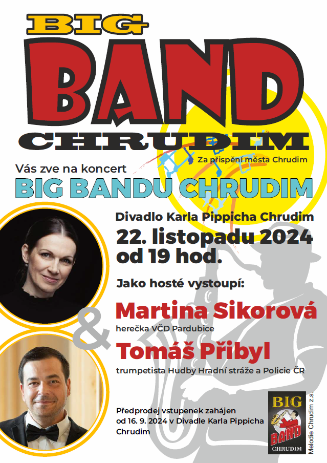 Big Band Chrudim – podzimní koncert