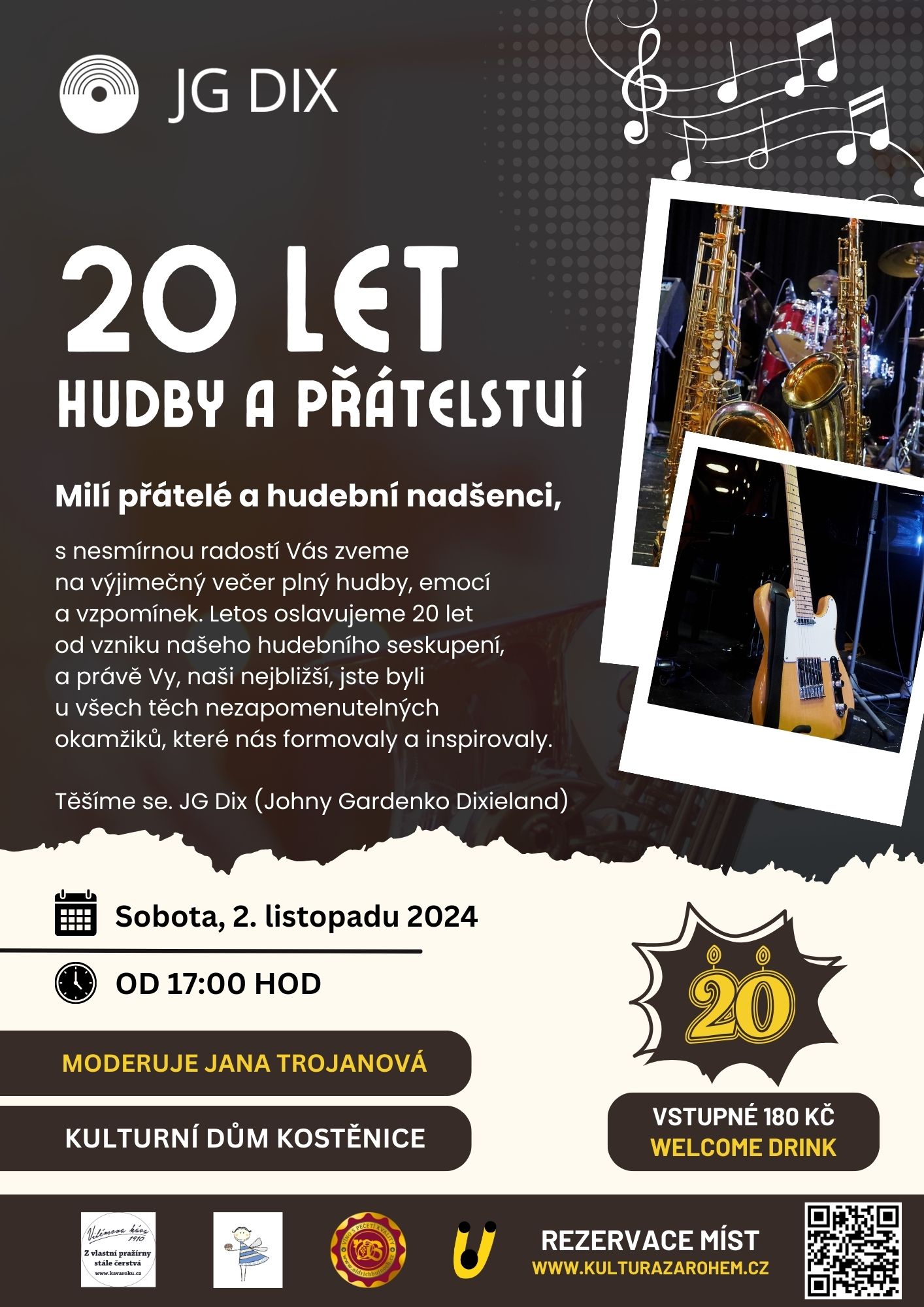 20 let HUDBY A PŘÁTELSTVÍ