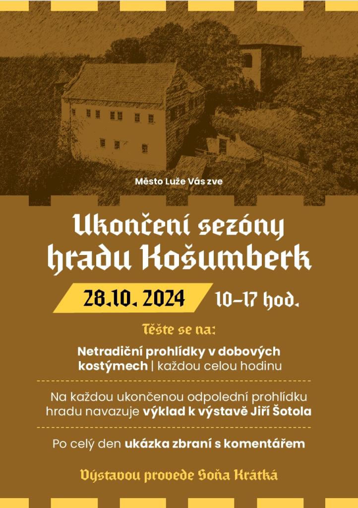 Ukončení sezóny - hrad Košumberk