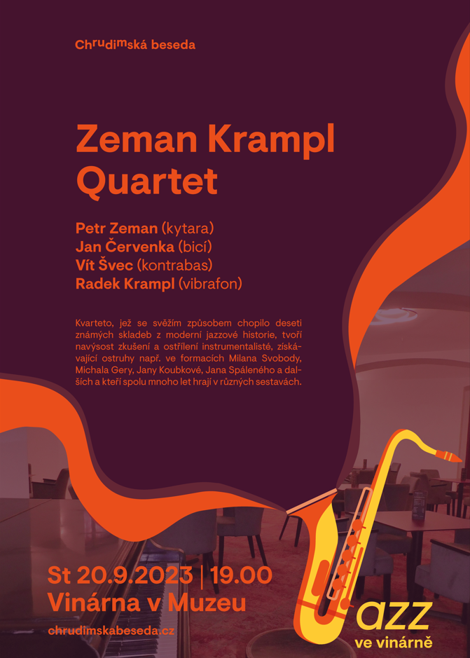 Jazz ve Vinárně – Zeman Krampl Quartet