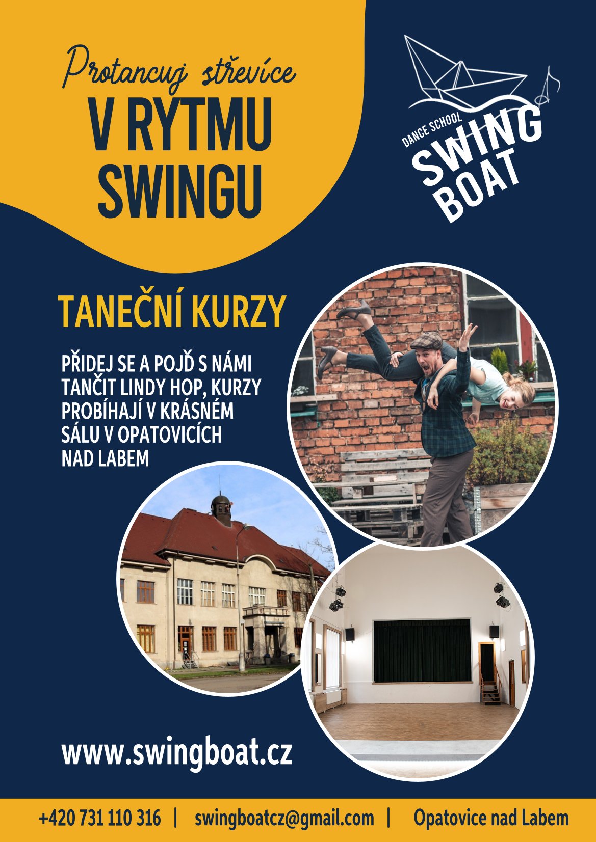 PROTANCUJ STŘEVÍCE V RYTMU SWINGU