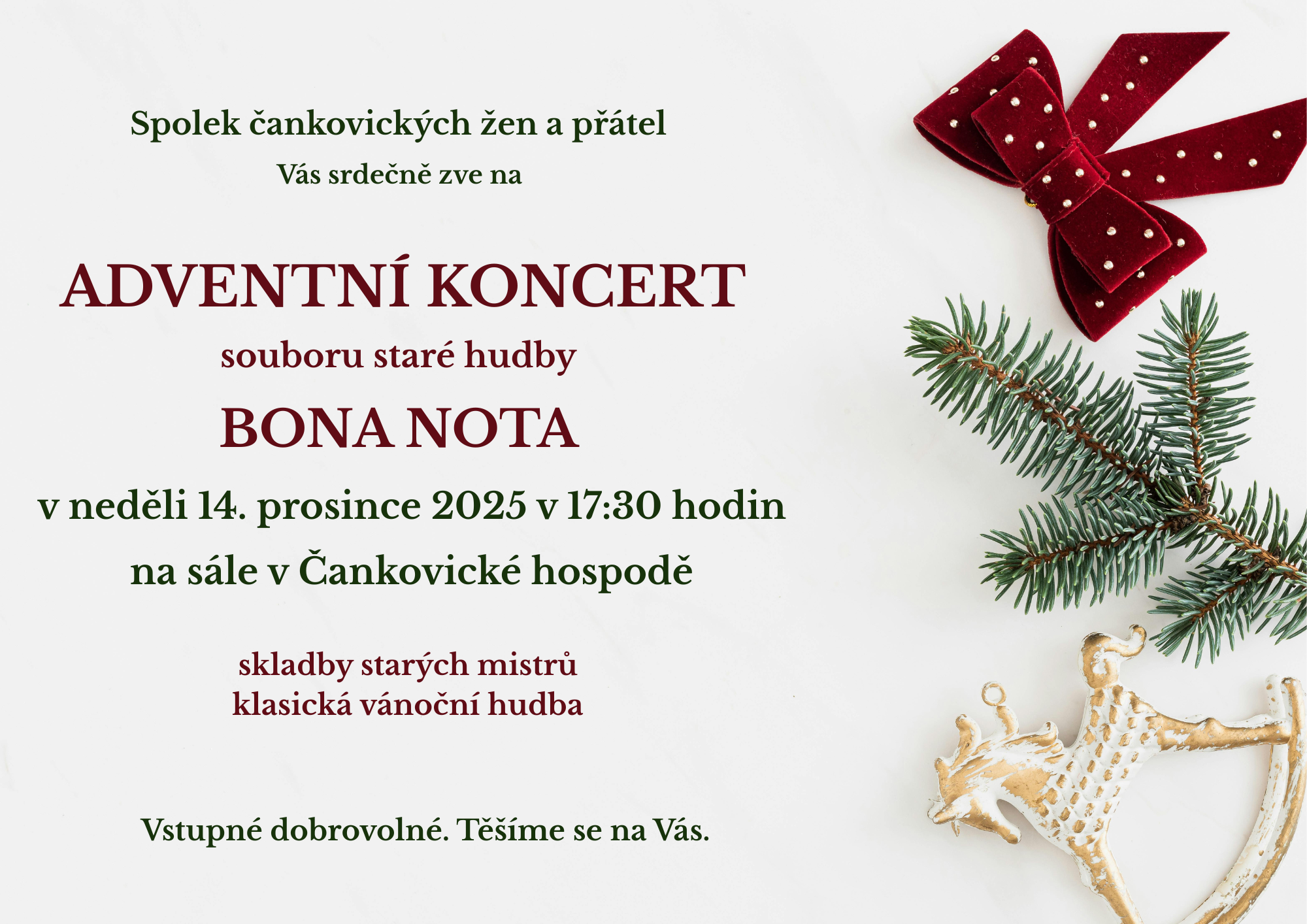 ADVENTNÍ KONCERT
