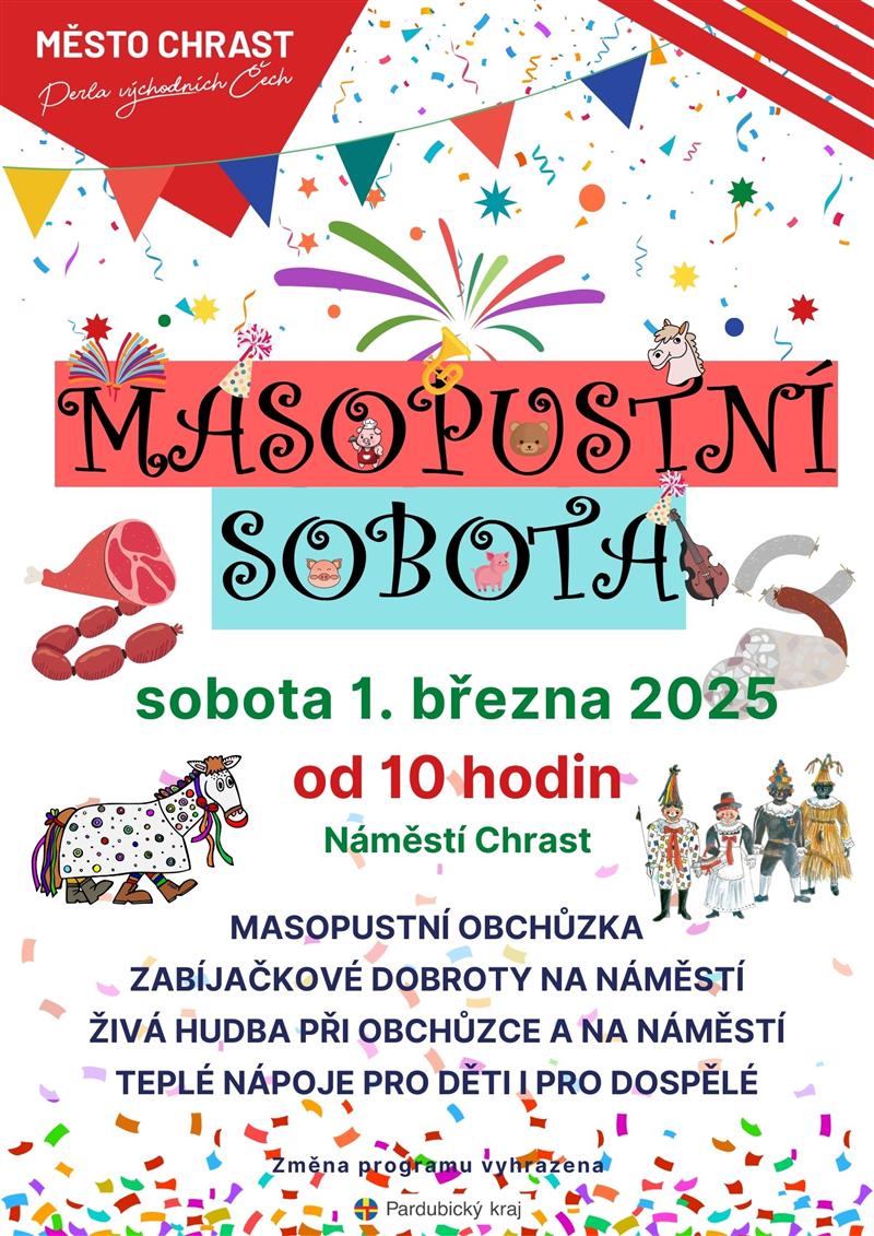 Masopustní sobota -  Chrast