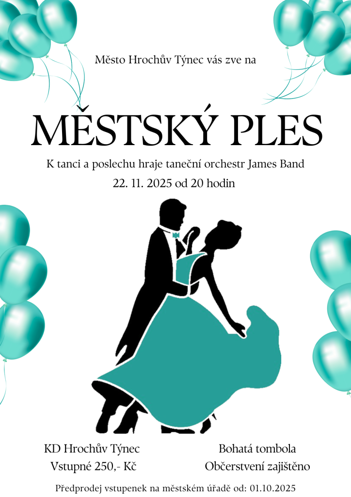  Městský ples v Hrochově Týnci
