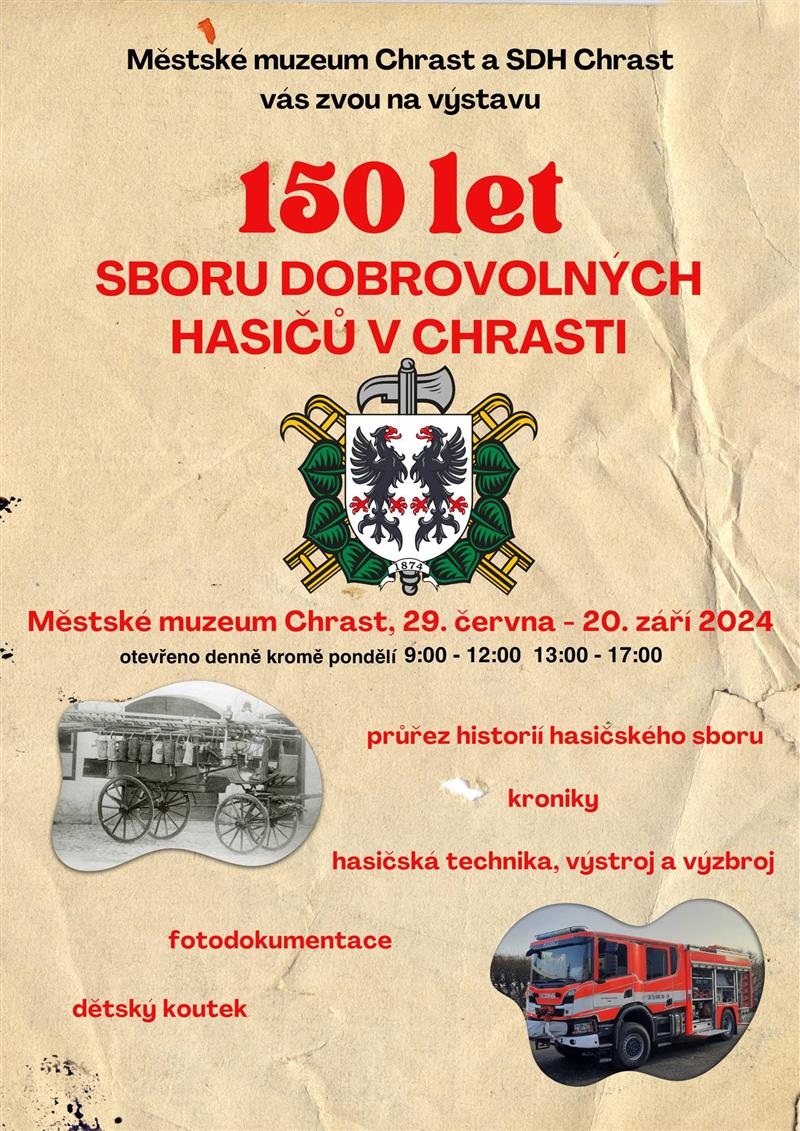 150 let Sboru dobrovolných hasičů Chrast